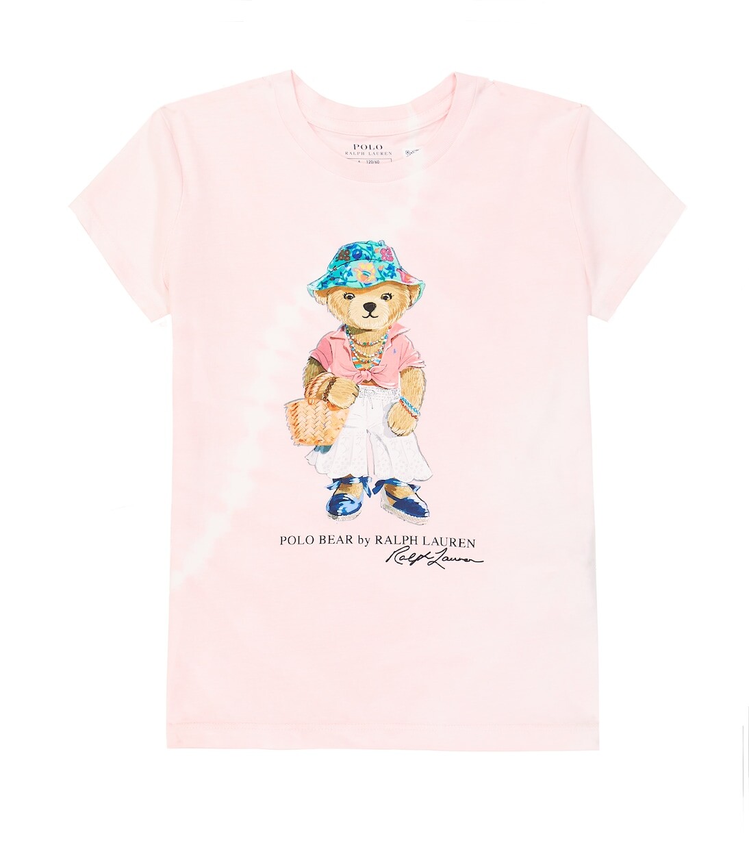 

Футболка polo bear из хлопкового джерси Polo Ralph Lauren, розовый