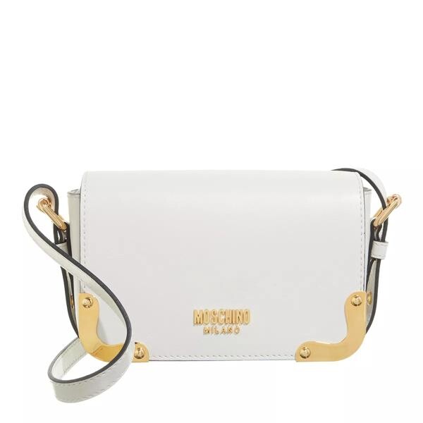 

Сумка metal corner shoulder bag Moschino, бежевый
