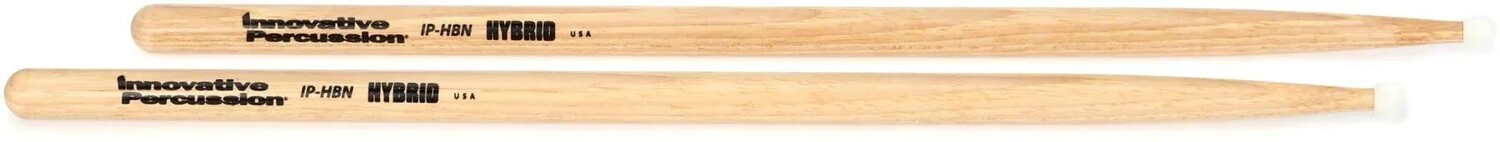 

Innovative Percussion IP-HBN Innovation Series Hickory Drumsticks - Hybrid - Nylon Tip