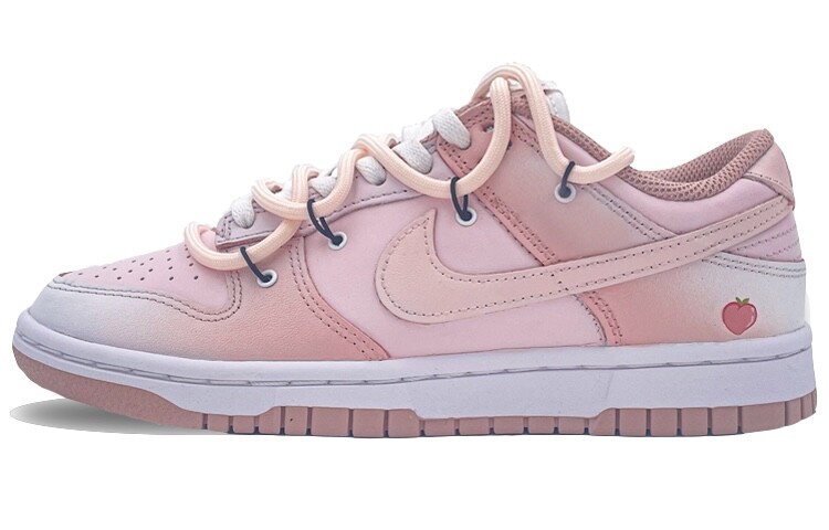 

Кроссовки Nike Dunk Skateboard Shoes Women's Low-Top White Pink