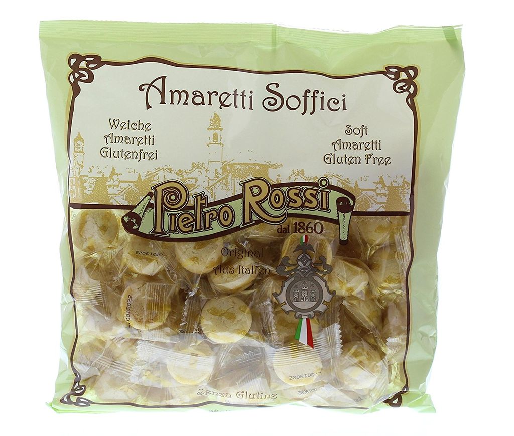 

Печенье Pietro Rossi Soft Amaretti идеально подходит к кофе или чаю 750г Meiers Feinkost