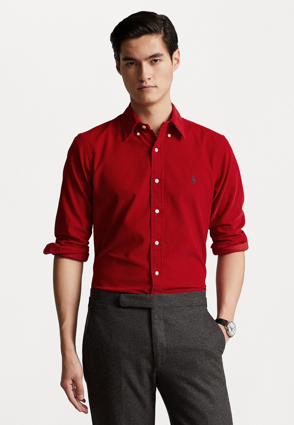 

Рубашка ДЛИННЫЙ РУКАВ Polo Ralph Lauren, красный