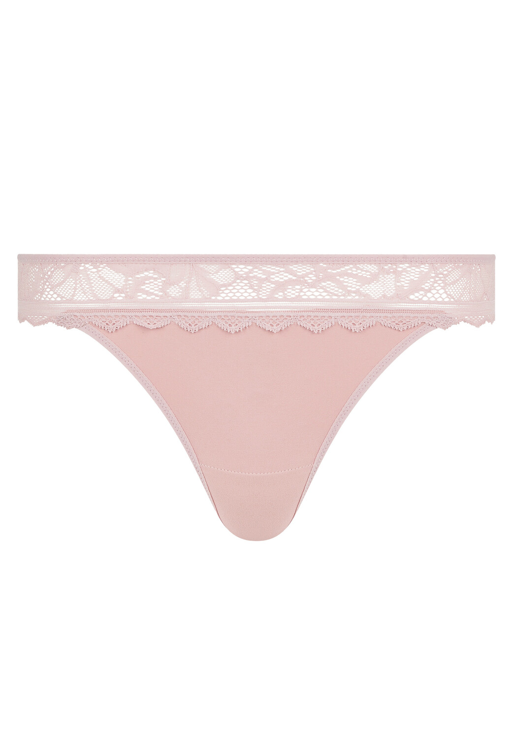 

Стринги Chantelle Tanga Easy Feel Floral Touch, цвет English Rose