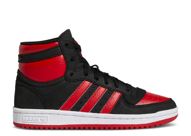 Кроссовки Adidas TOP TEN RB J 'BLACK RED', черный
