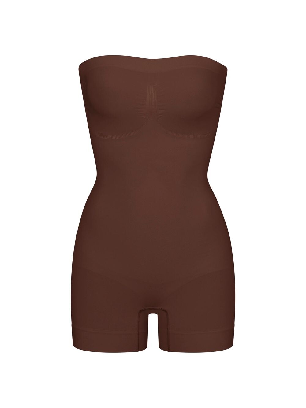 

Бесшовное боди без бретелек Sculpt Shortie SKIMS
