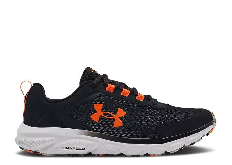 

Кроссовки Under Armour CHARGED ASSERT 9 MARBLE 'BLACK HALO GREY', черный
