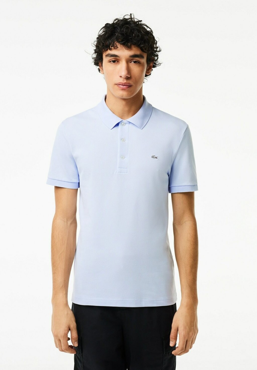

Поло Lacoste, синий