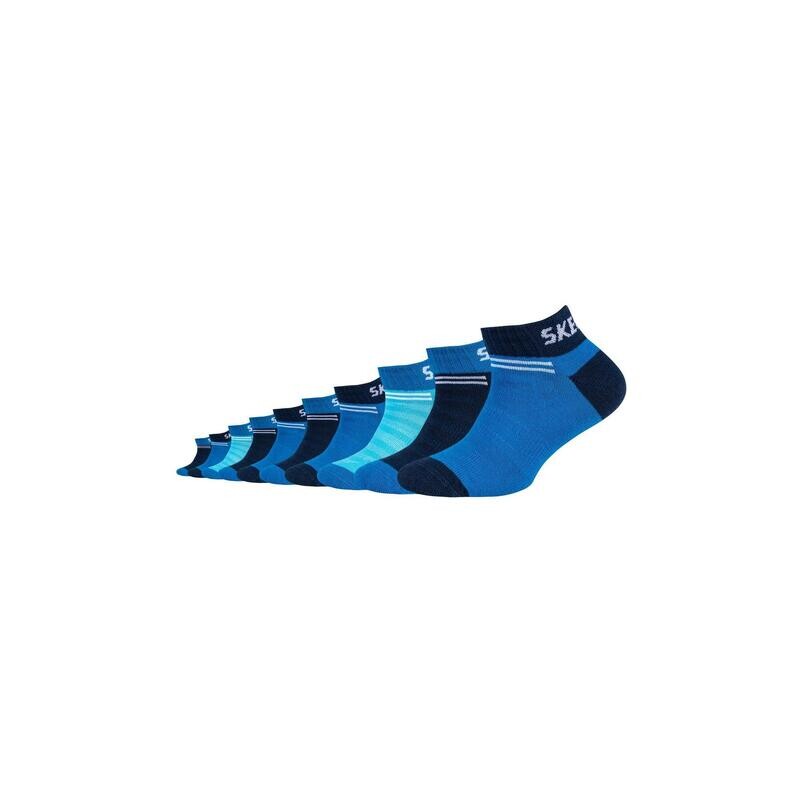 

Носки-кроссовки детские синие упаковка 10 шт. SKECHERS, цвет blau
