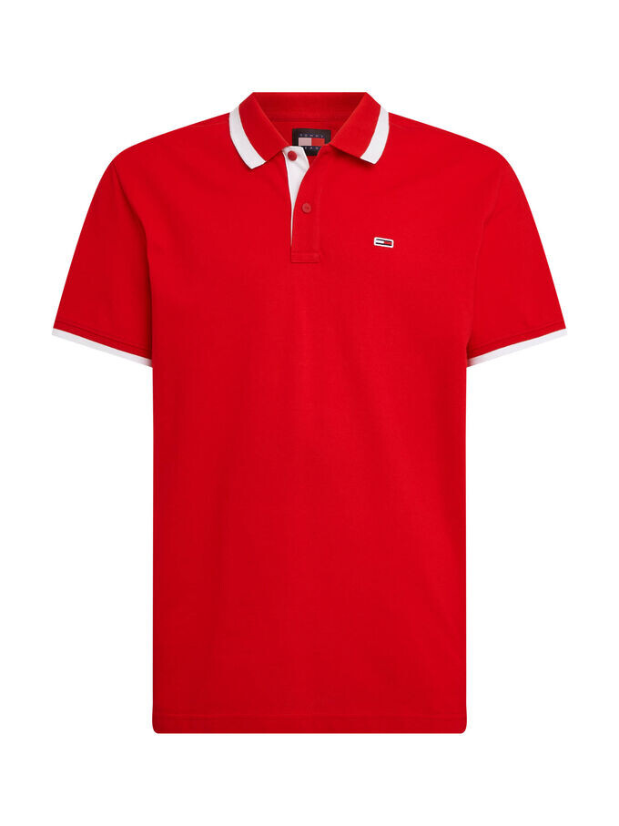 

Рубашка поло Tommy Jeans, красный