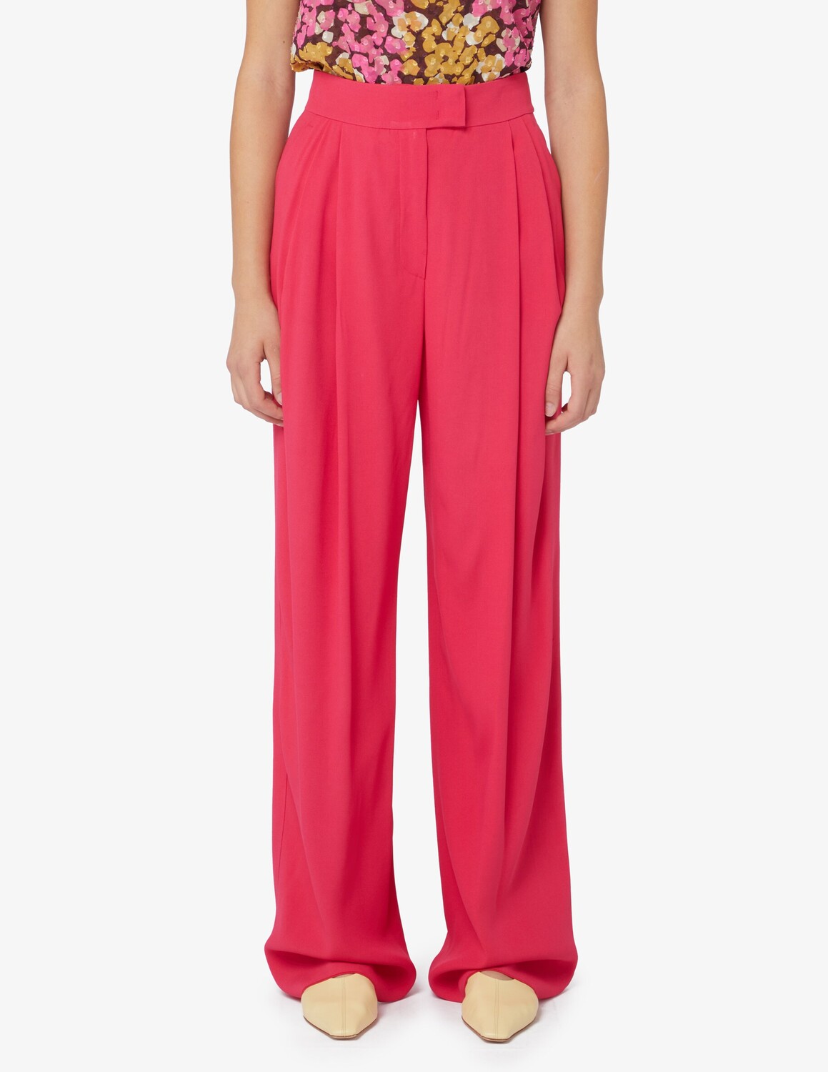 

Брюки Emporio Armani, фуксия