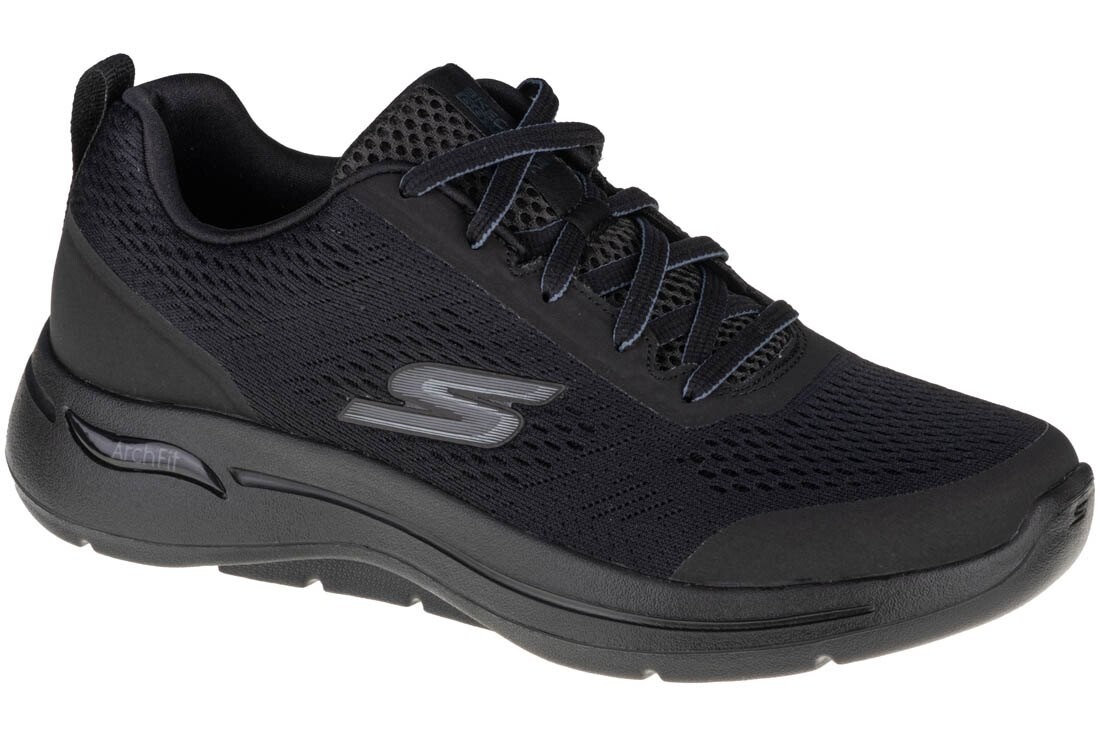 

Кроссовки Skechers Go Walk Arch Fit, черный, Серый, Кроссовки Skechers Go Walk Arch Fit, черный