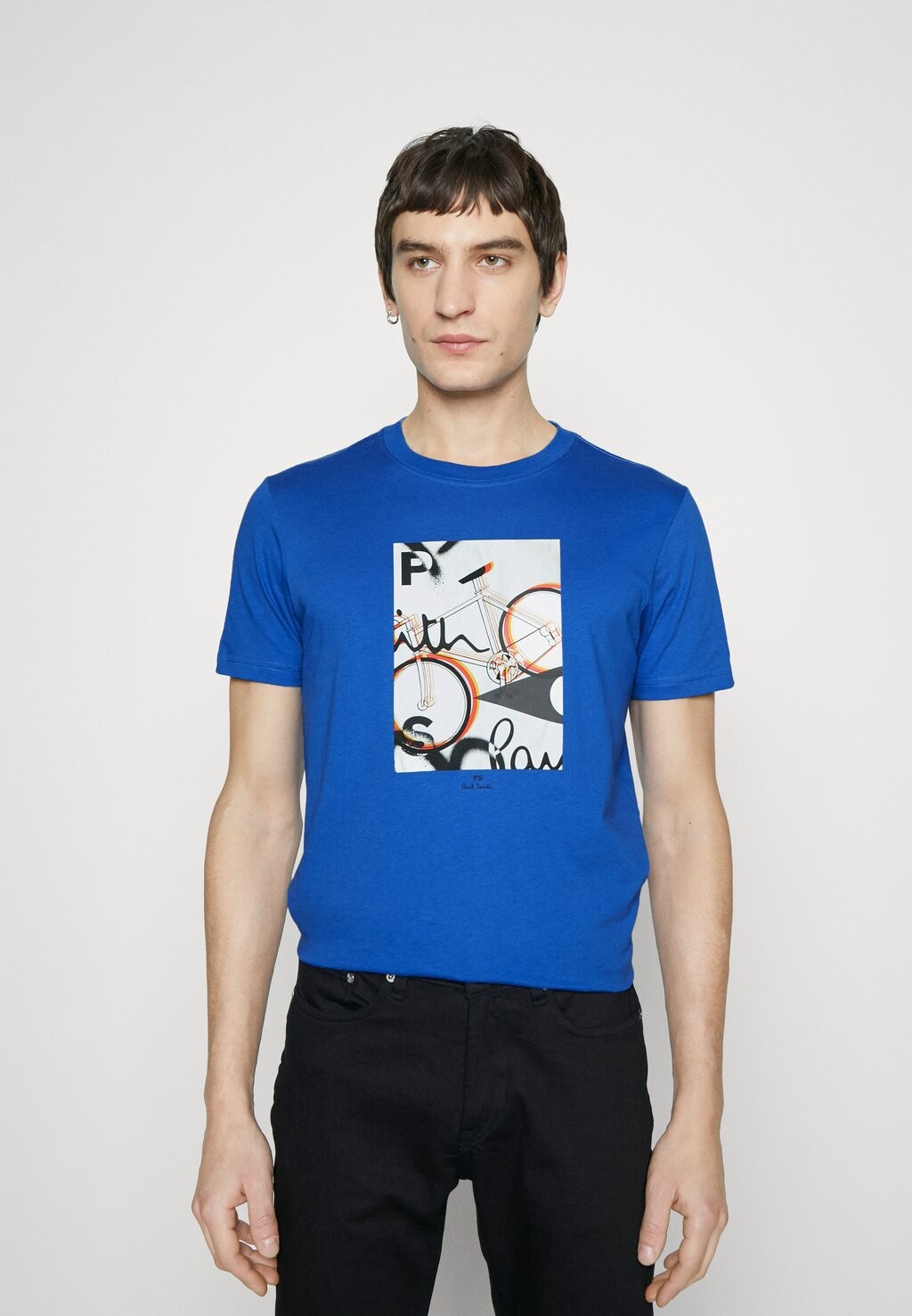 

Футболка с принтом PS Paul Smith, синий
