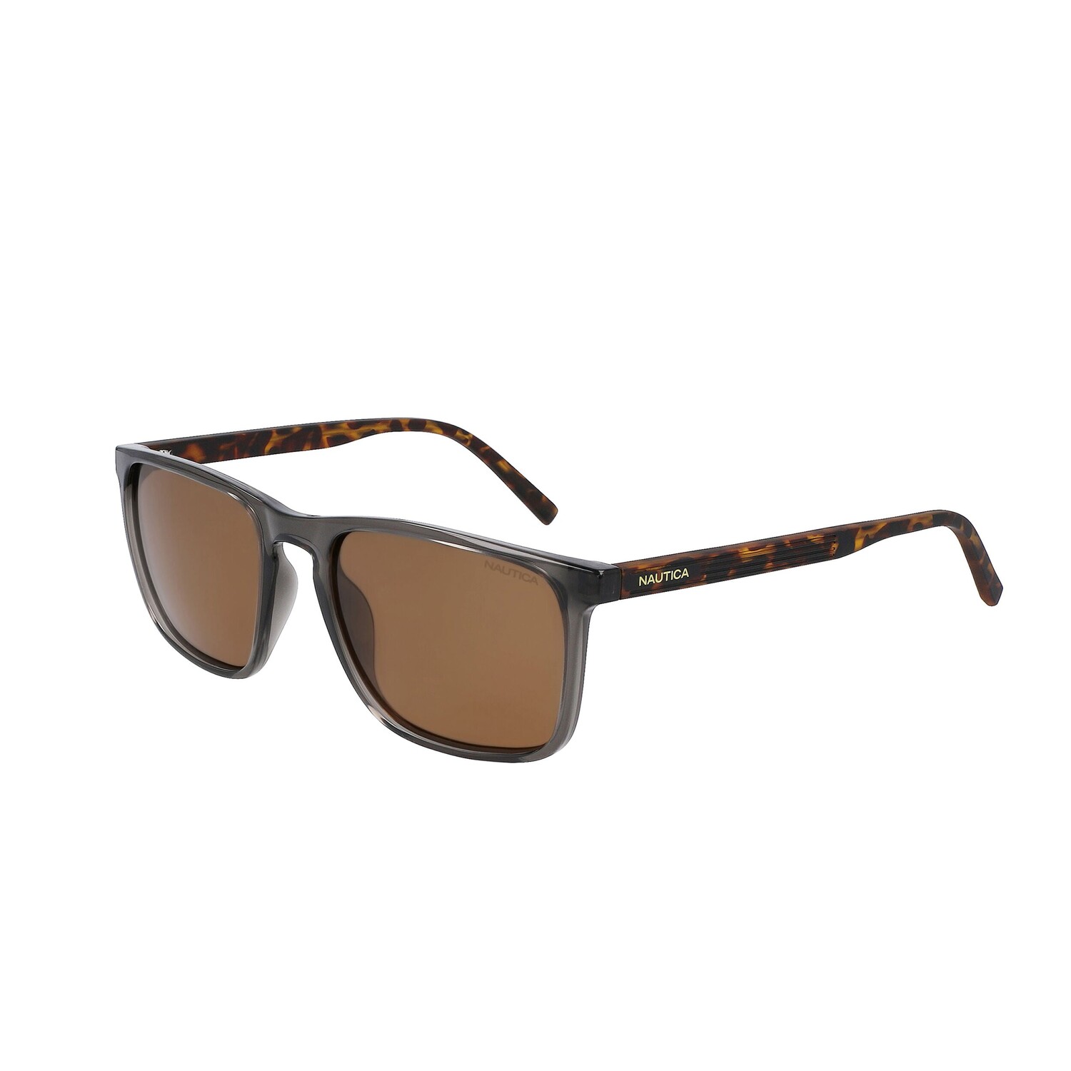 

Мужские прямоугольные солнцезащитные очки Nautica, цвет Tin Heather