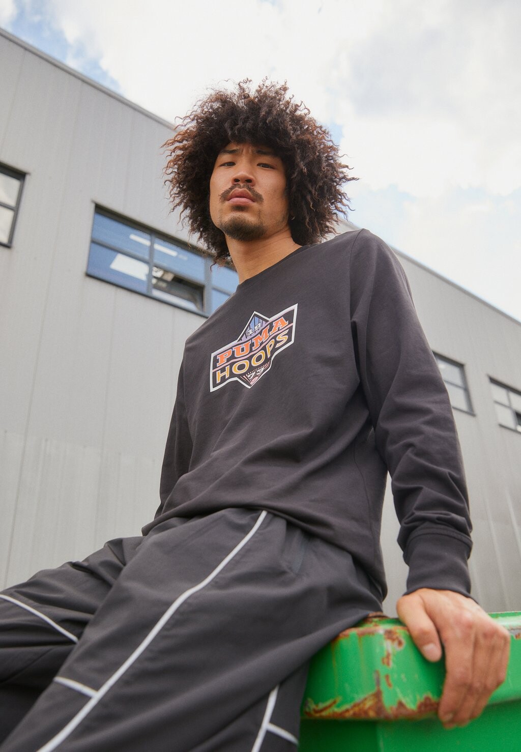 

Футболка с длинным рукавом BLUEPRINT GRAPHIC TEE Puma, черная