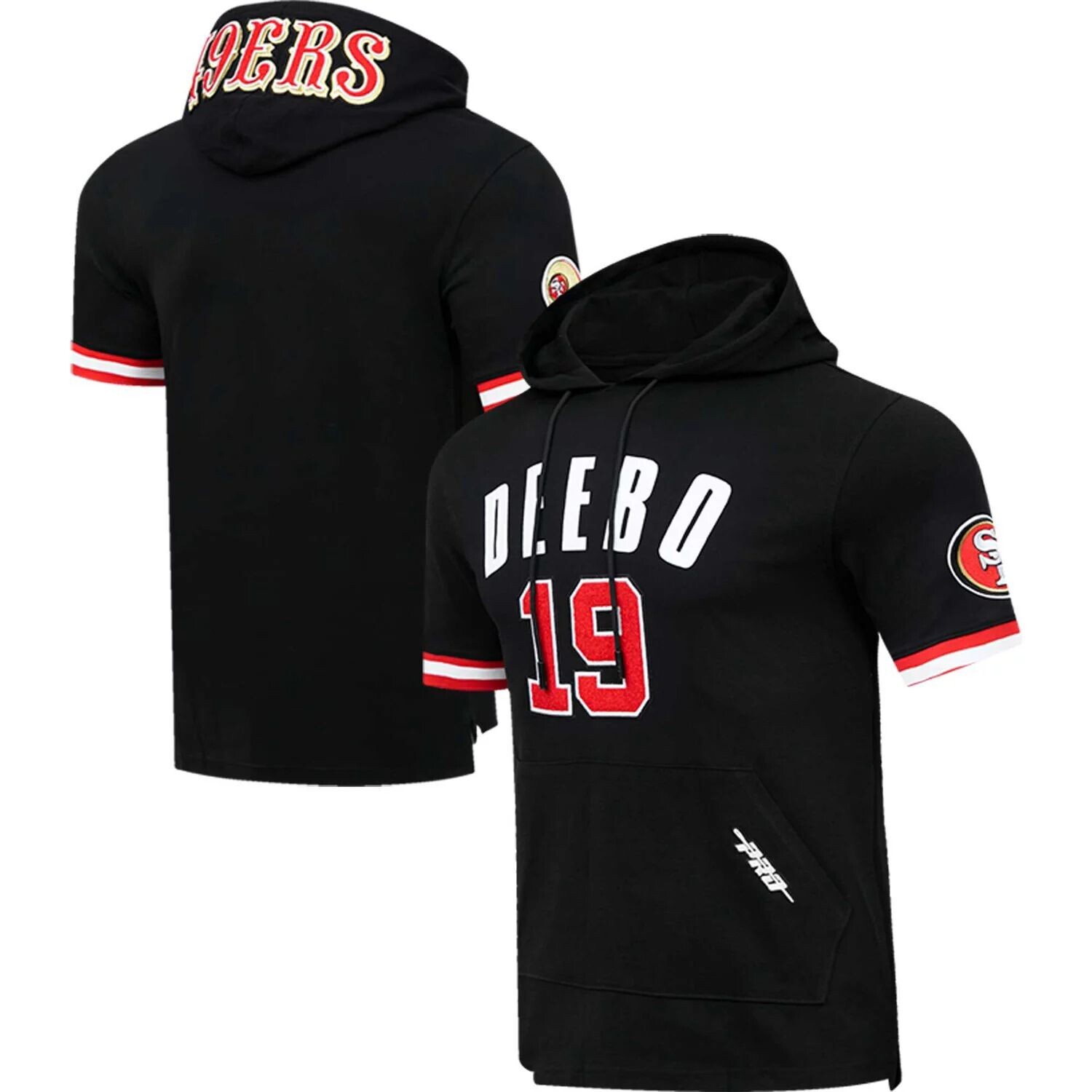 

Мужская футболка с капюшоном Pro Standard Deebo Samuel Black San Francisco 49ers с именем и номером игрока