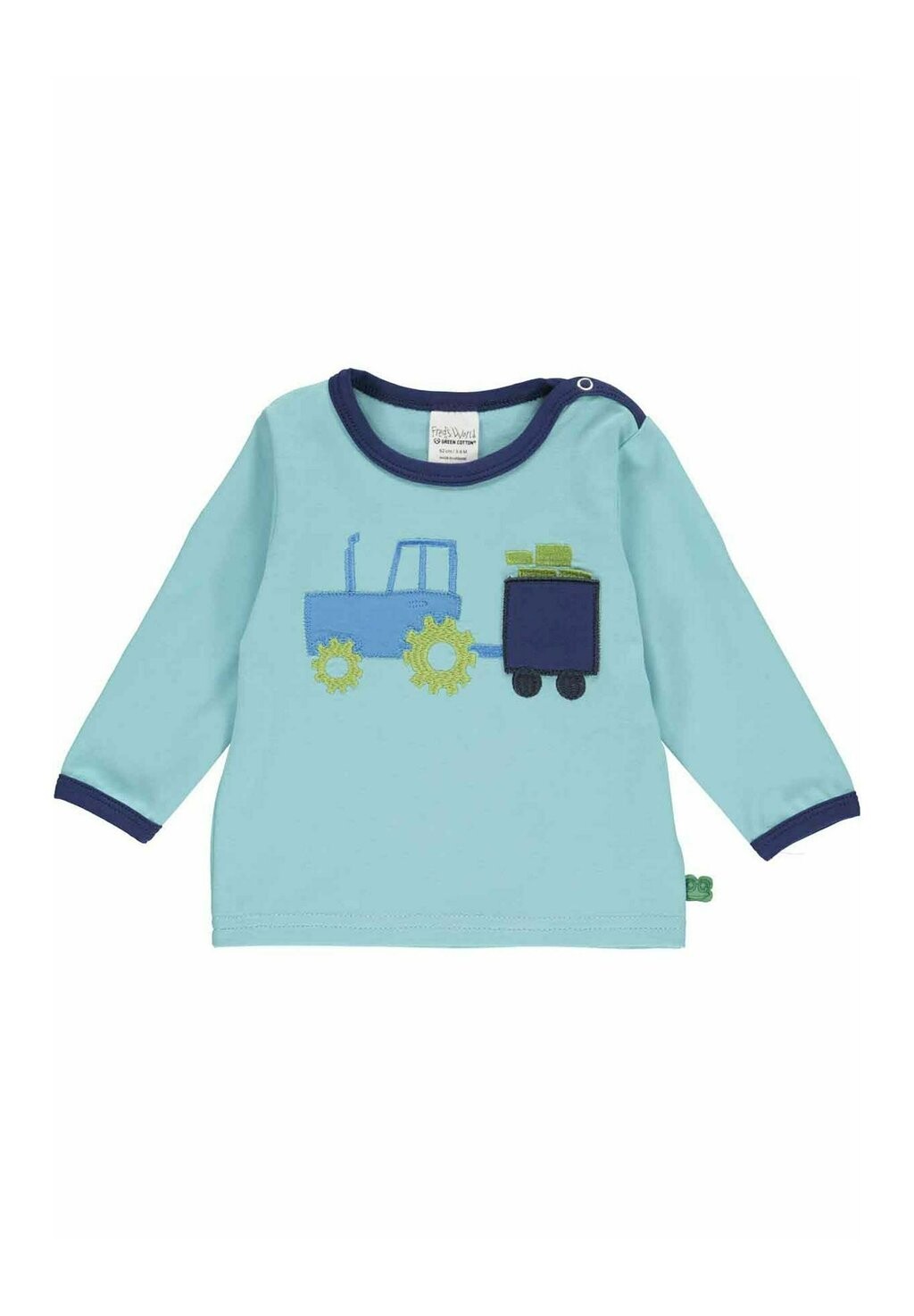 

Рубашка с длинным рукавом Fred's World by Green Cotton, цвет point blue
