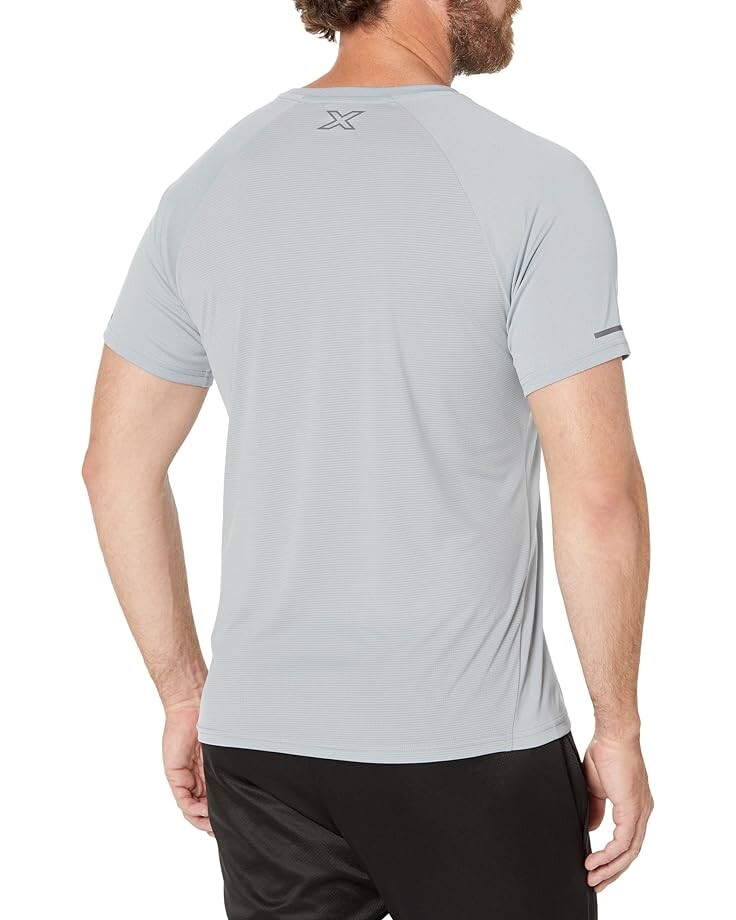 

Футболка 2XU Aero T-Shirt, цвет Weathervane/Black Reflective