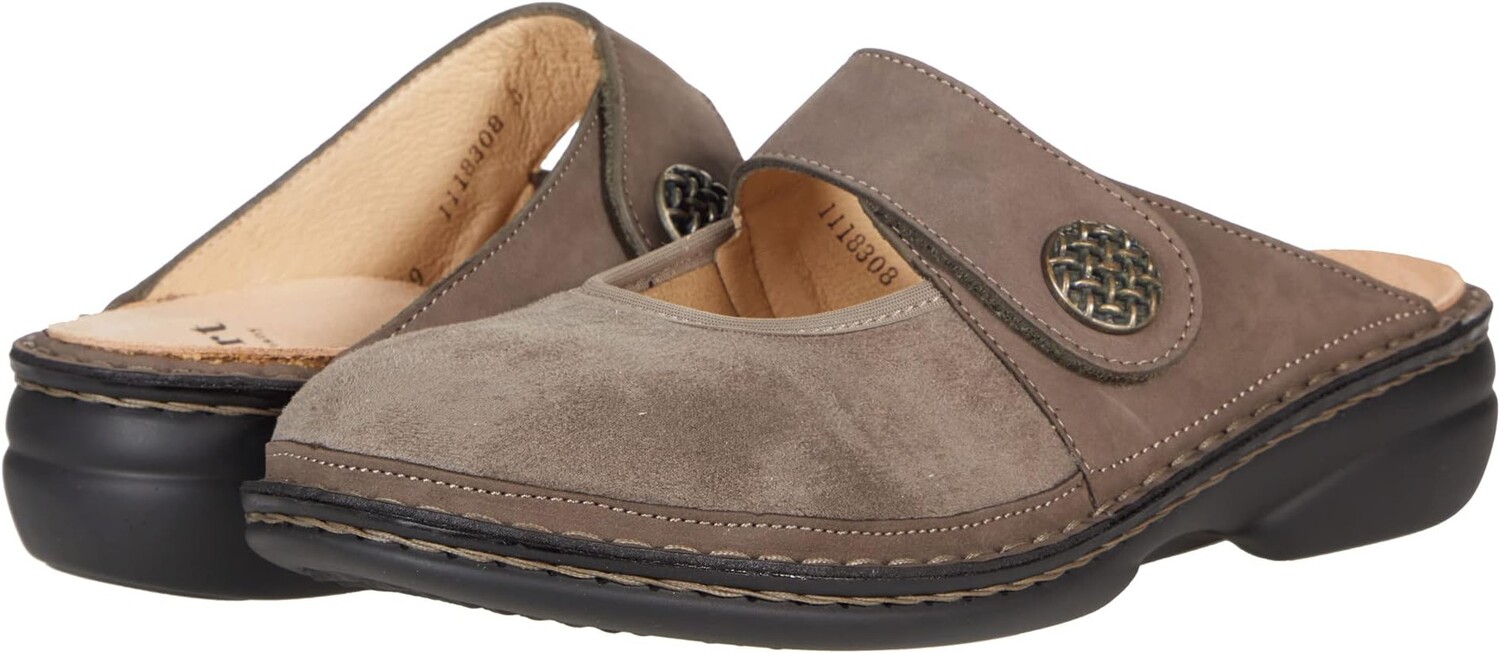 

Сабо Asinara 05006 Finn Comfort, цвет Elefante Nubuck/Stretch Camo