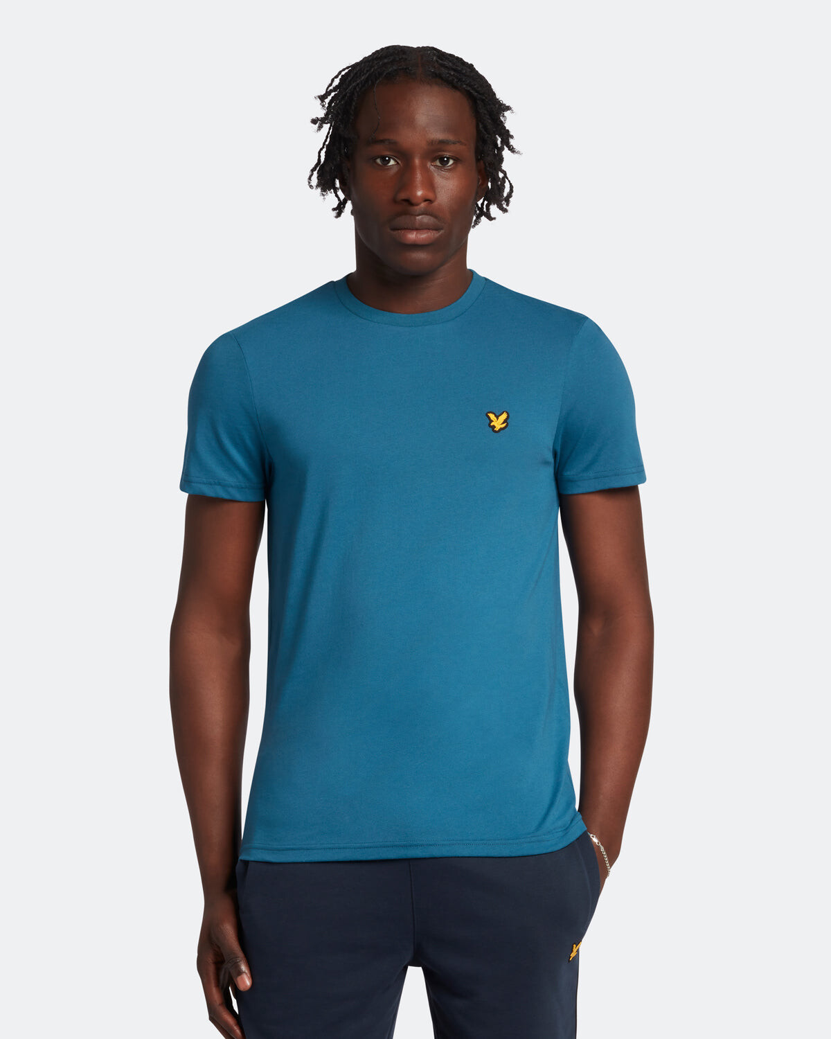 

Спортивная футболка мартин с коротким рукавом лазурная Lyle & Scott, синий