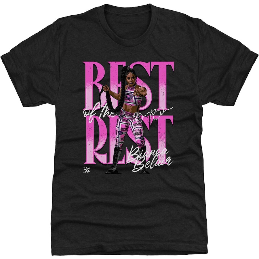 

Футболка с коротким рукавом 500 Level Bianca Belair, черный
