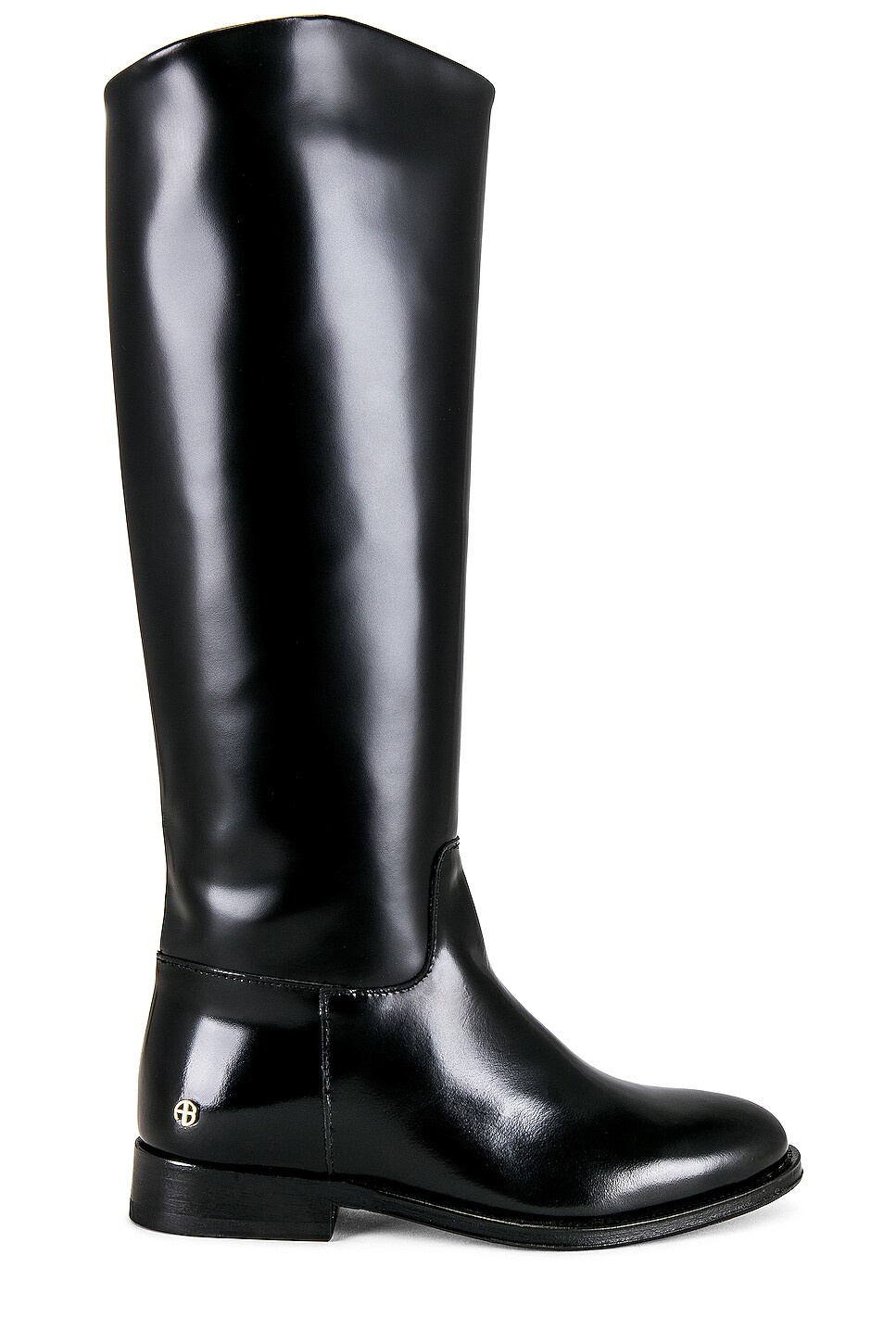 

Ботинки ANINE BING Kari Ridings, цвет High Shine Black