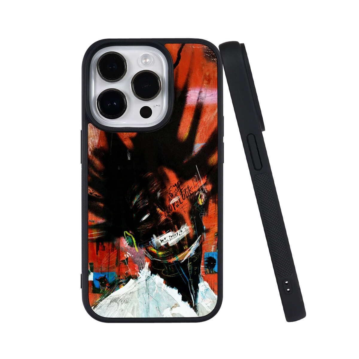 

Чехол для телефона Keshami, Graffiti black and red head magnetic model