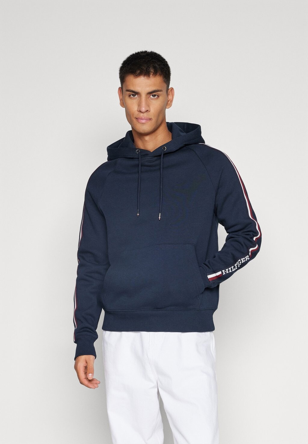

Толстовка Tommy Hilfiger GLOBAL STRIPE HOODIE, цвет desert sky