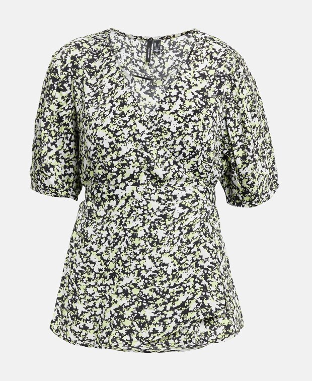 

Блузка с запахом Vero Moda, черный