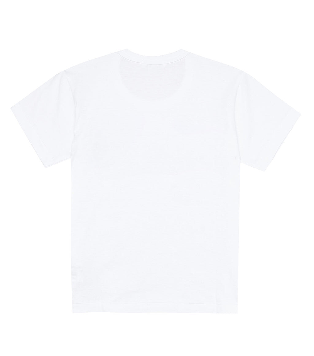 

Футболка с белым сердцем Comme Des Garcon, белый