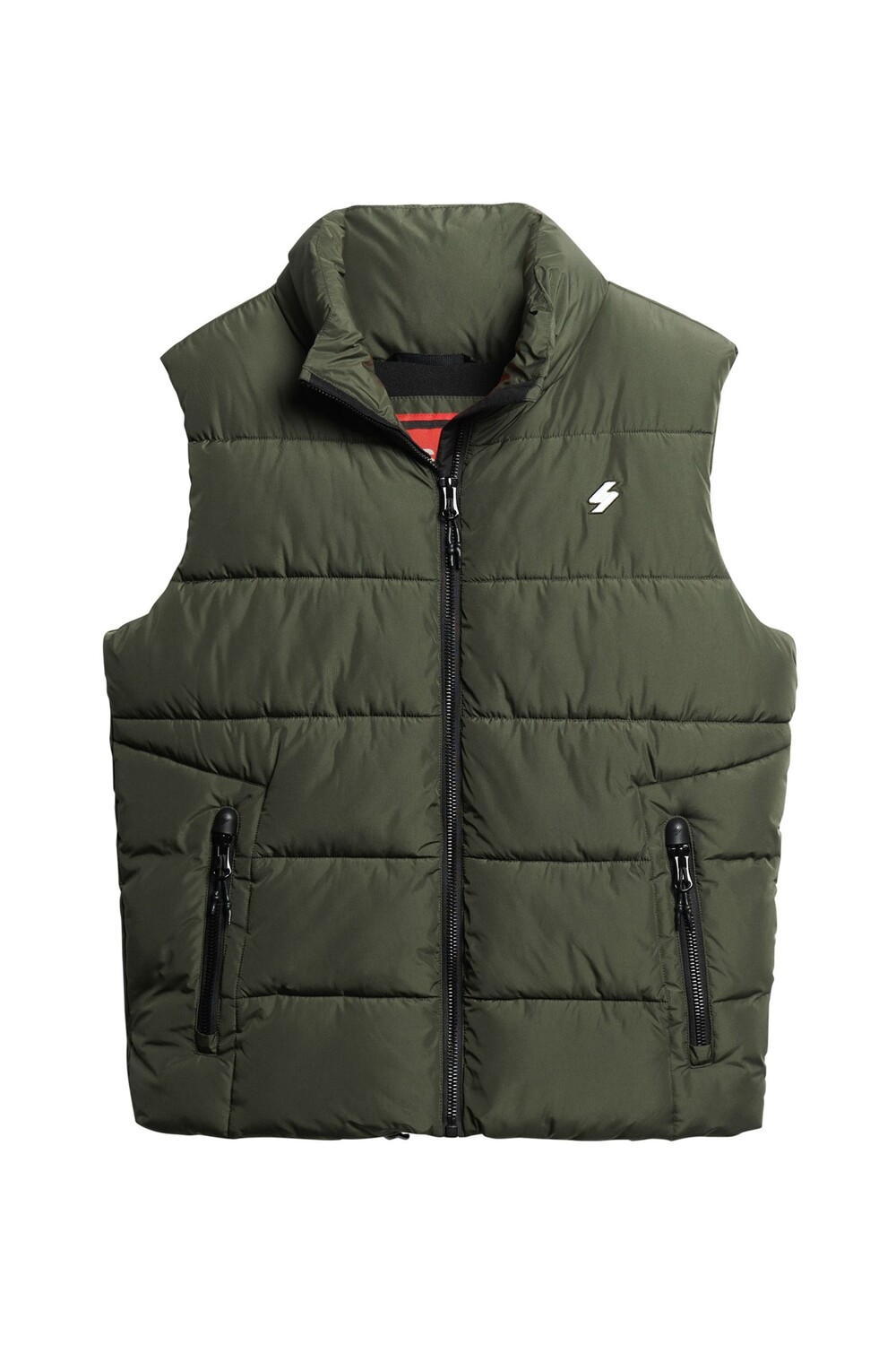 

Спортивная утепленная майка Superdry, зеленый