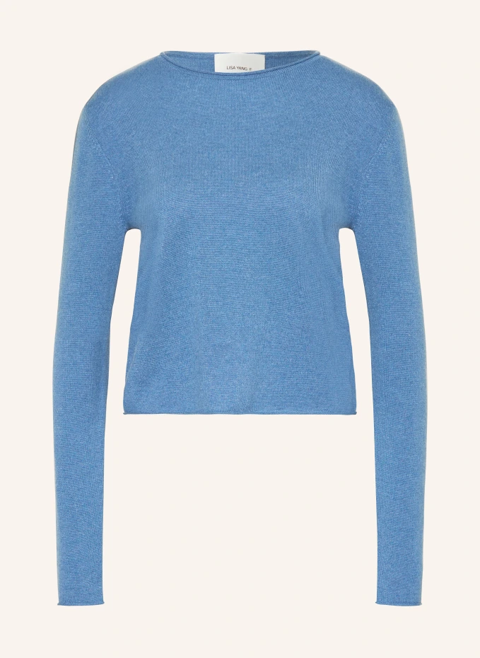 Кашемировый свитер Lisa Yang, синий