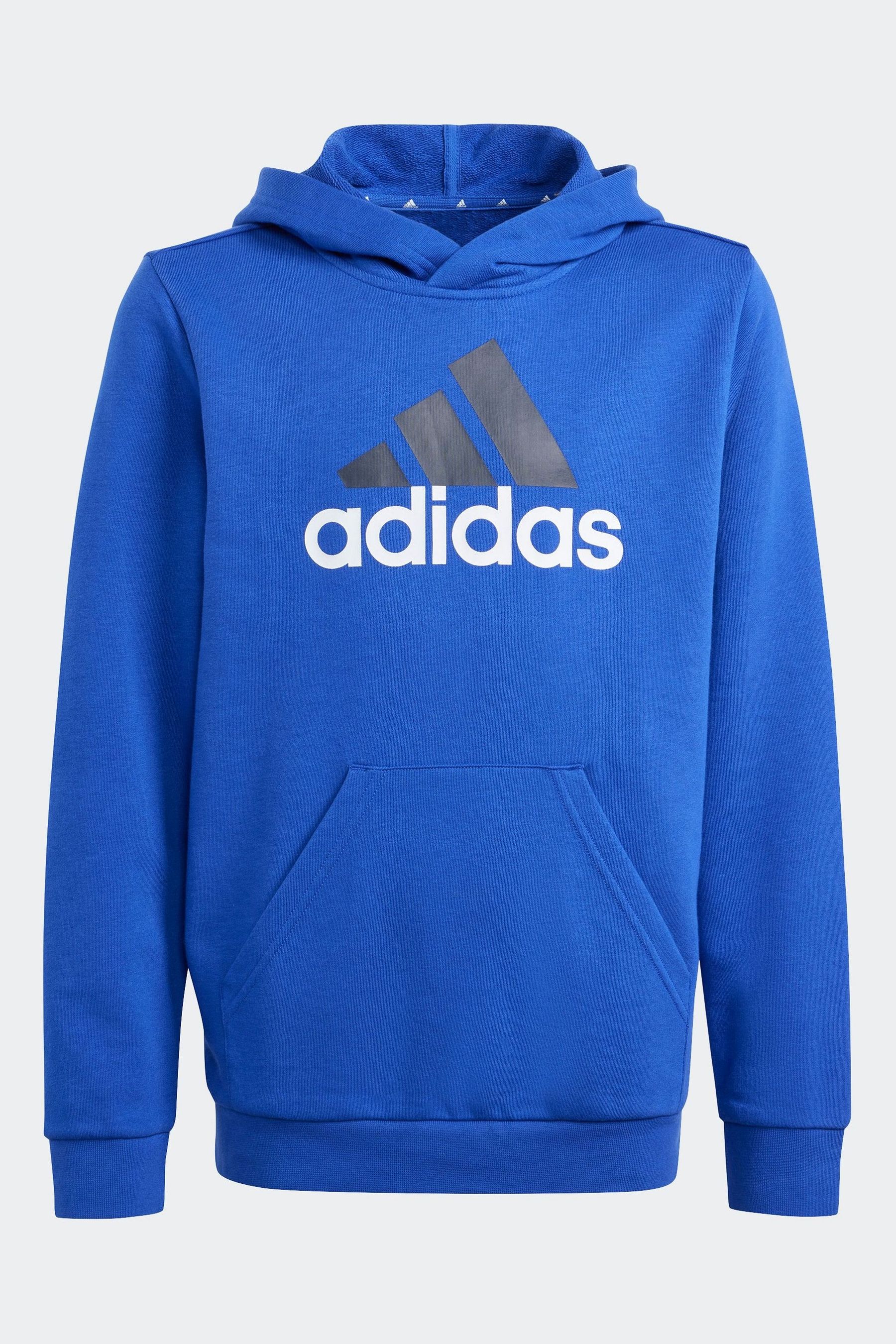 

Толстовка с капюшоном adidas, синий