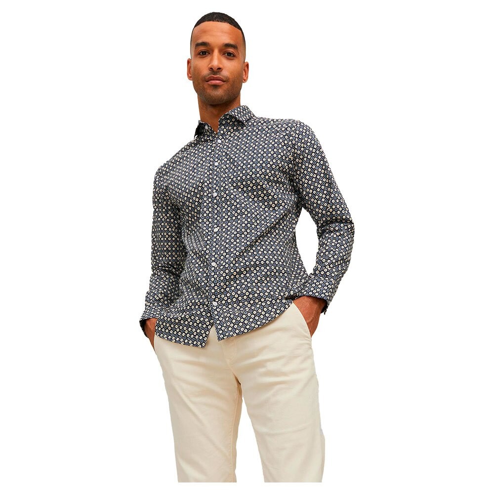 

Рубашка с длинным рукавом Jack & Jones Blablackpool Stretch, синий