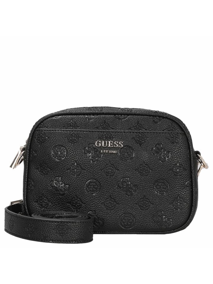 

Сумка через плечо Guess 25 cm, цвет black logo