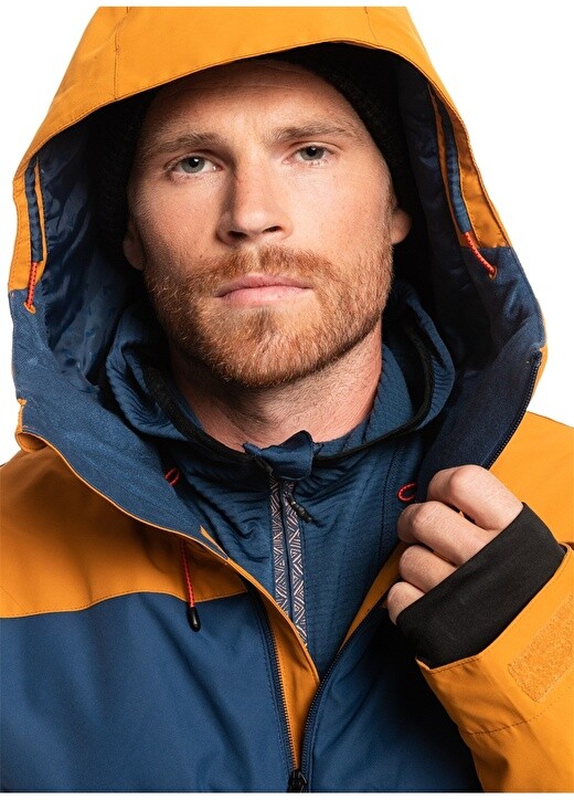 

Разноцветная мужская лыжная куртка с капюшоном Quiksilver
