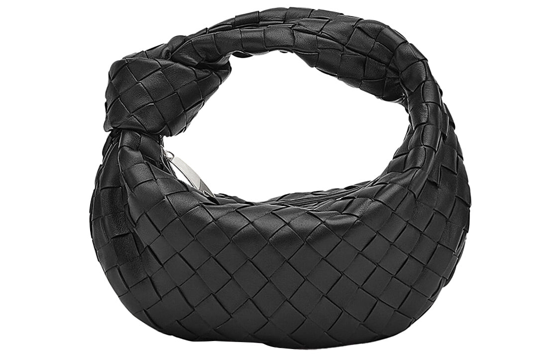 

Мини-сумочка женская Bottega Veneta Jodie Mini Intrecciato, черный