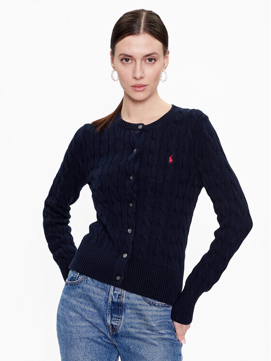 

Кардиган стандартного кроя Polo Ralph Lauren, синий