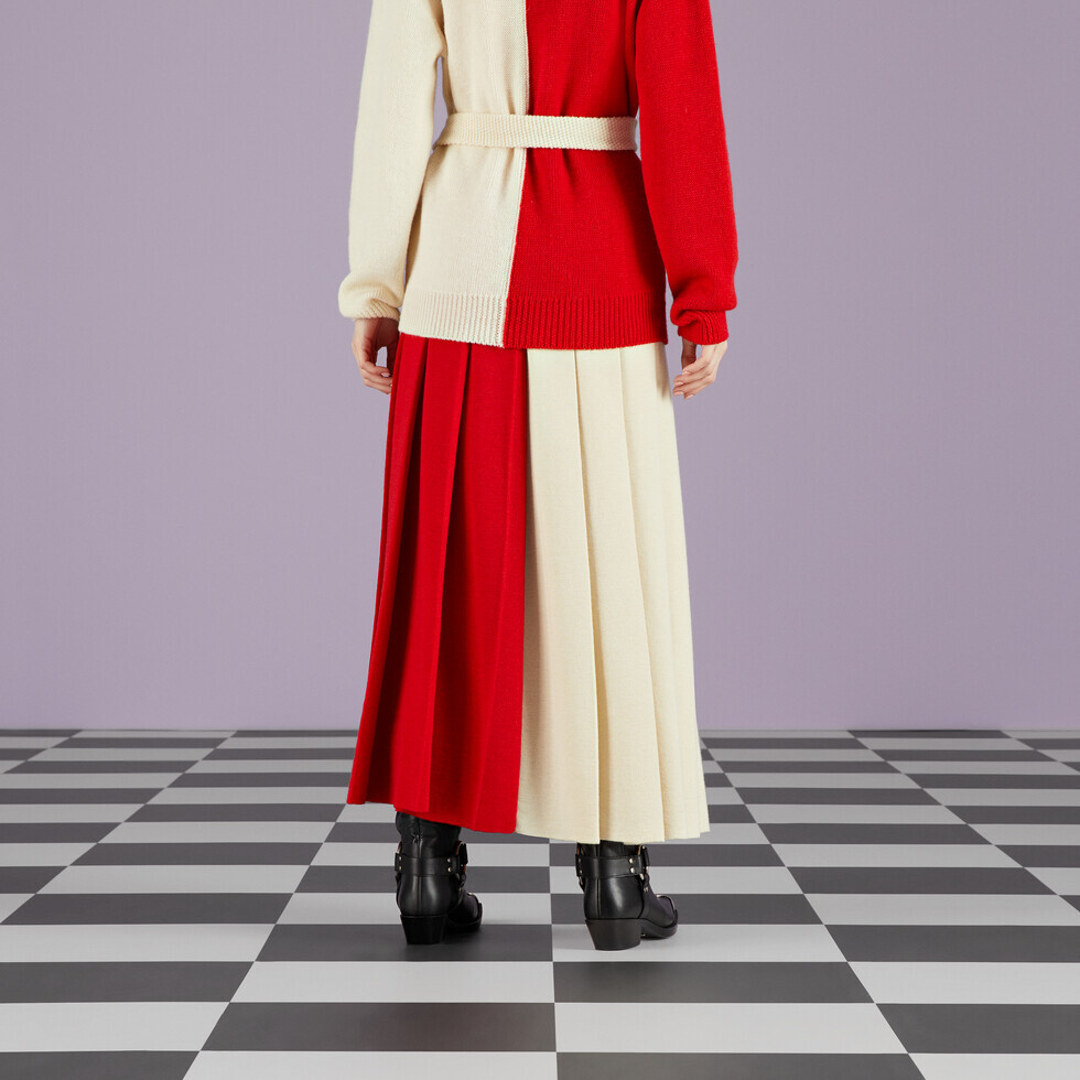 

Юбка Gucci длинная, красный