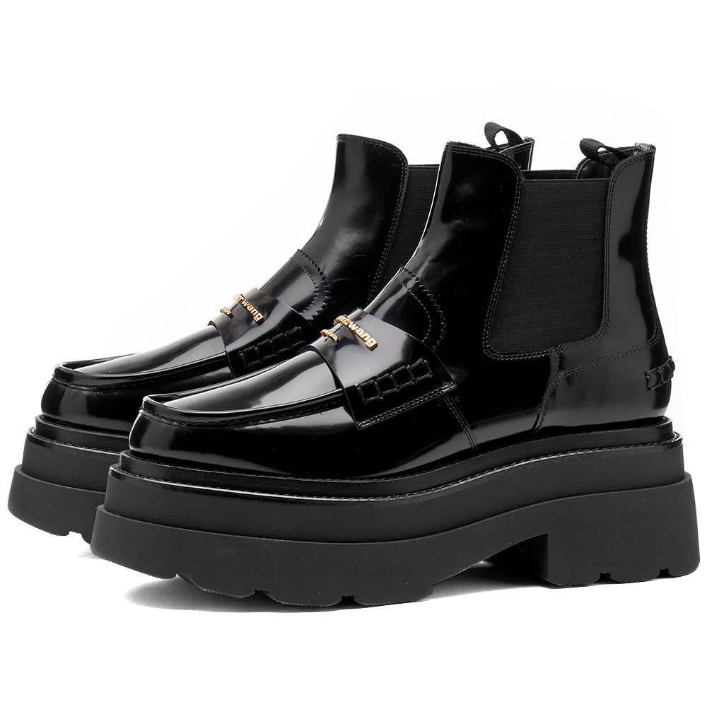 

Ботильоны на платформе Alexander Wang Carter, черный