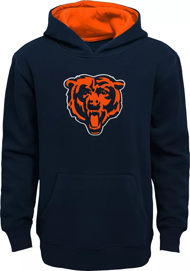 

Nfl Team Apparel Темно-синяя толстовка Little Kids Chicago Bears Prime