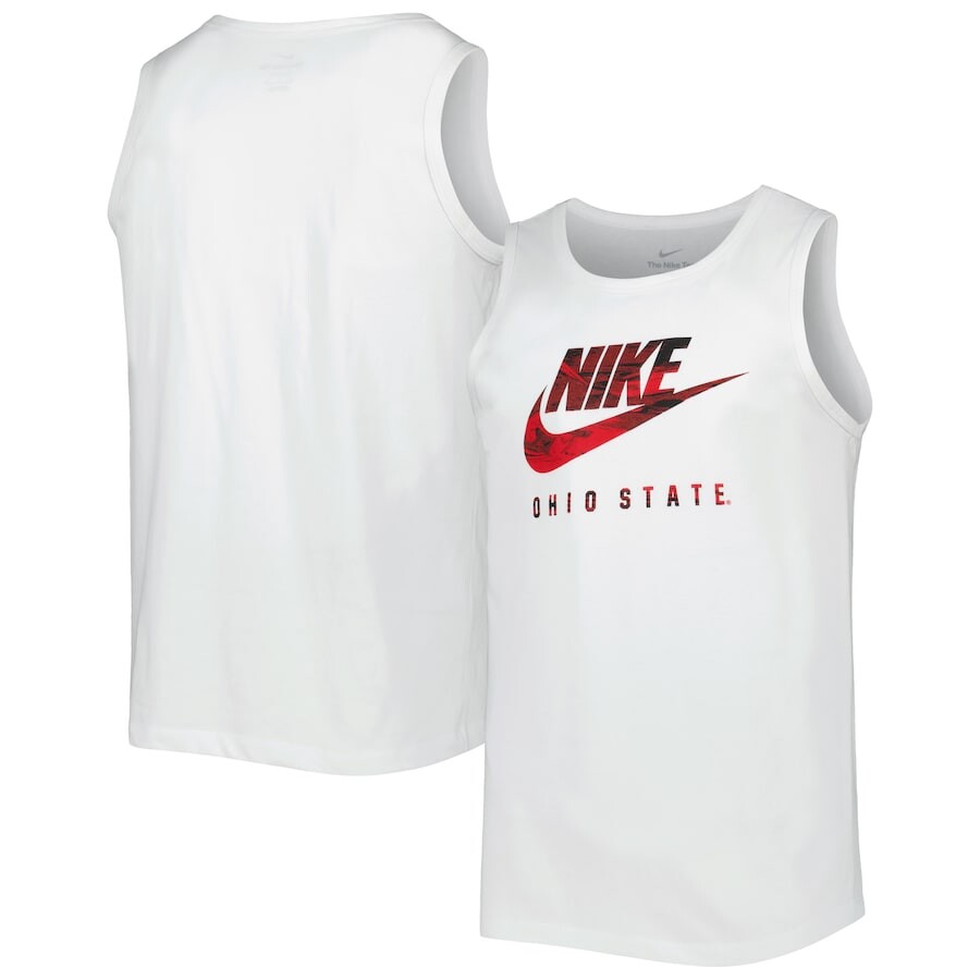 

Майка Nike Ohio State Buckeyes, белый