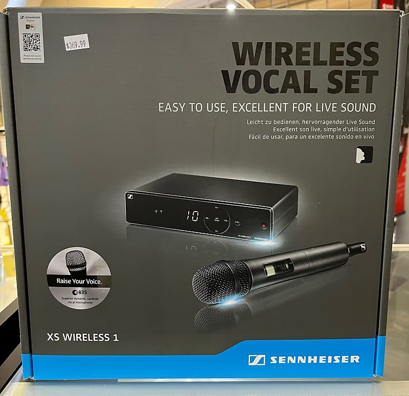 Микрофонная система Sennheiser XSW 1-835 Wireless Handheld Vocal Microphone System радиосистема sennheiser xsw 1 835 a