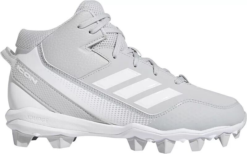 

Бейсбольные бутсы Adidas Kids' Icon 7 Mid MD, серый/белый