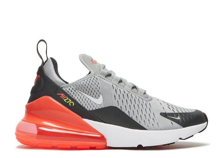 

Кроссовки Nike AIR MAX 270 GS 'LIGHT SMOKE GREY CRIMSON', серый