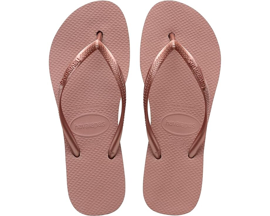 

Сандалии Havaianas Slim Flatform Flip-Flop Sandal, цвет Crocus Rose