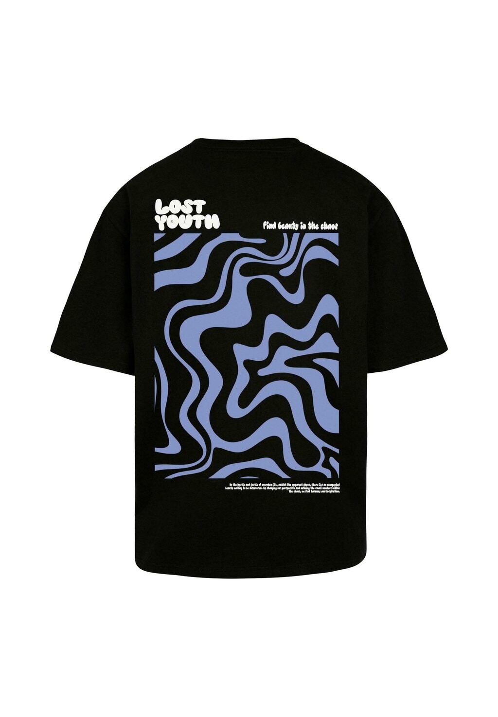 

Футболка с принтом BEAUTIFUL CHAOS Lost Youth, черный