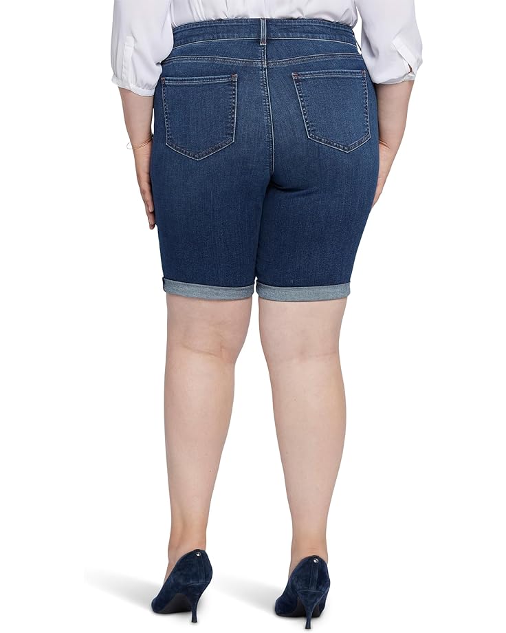 Шорты NYDJ Plus Size Briella Shorts, цвет Gold Coast цена и фото