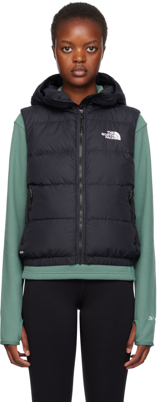 

Черный пуховый жилет из гидреналита The North Face
