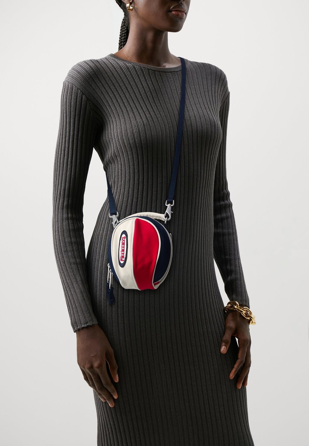 

Сумка через плечо HERITAGE BALL BAG Tommy Jeans, цвет white/red/dark blue