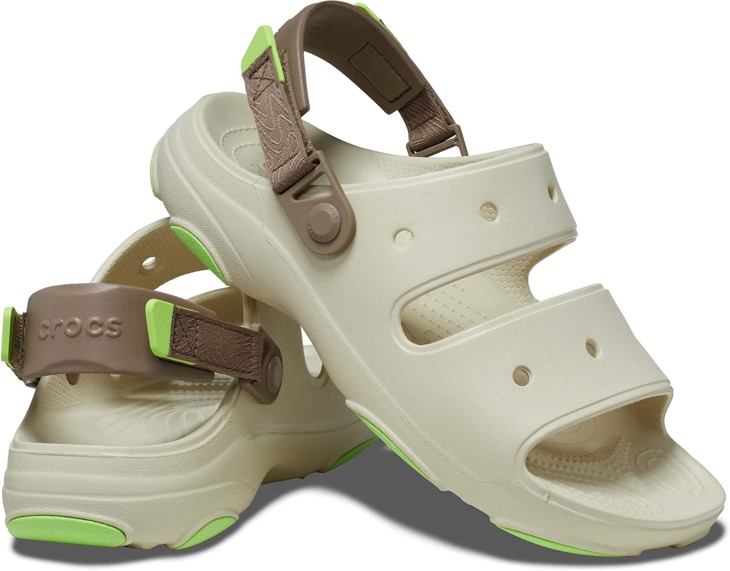 

Сандалии Classic All-Terrain Sandal Crocs, цвет Bone/Multi